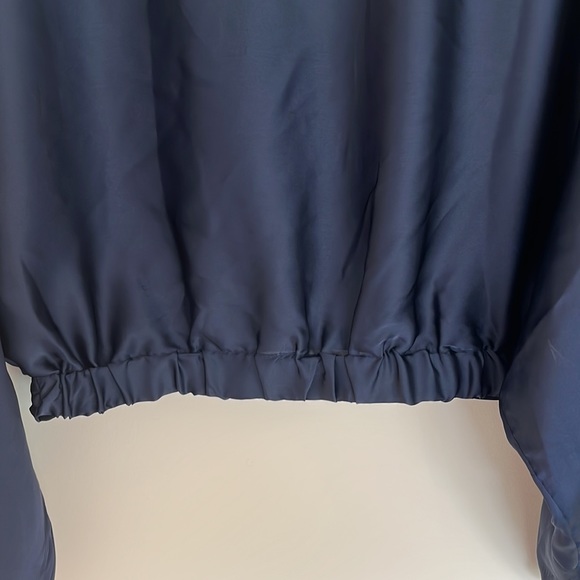 Free People Cropped Surplice Midnight Vibes Top size XS - Picture 7 of 7